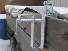 Klemmbefestigung mit Schnellspannung